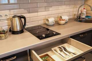 Отель Twin Apart Hotel Киев Апартаменты с 1 спальней-28